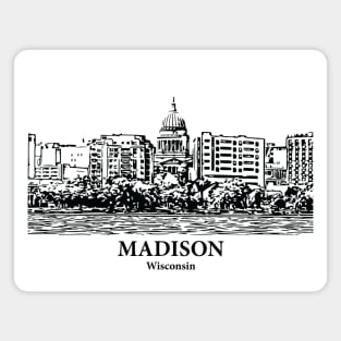 Madison - Wisconsin Magnet